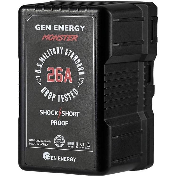 PRO Bike Gear GEN ENERGY Batteri G-B100/390W (Batteria della fotocamera), Alimentatore fotocamera