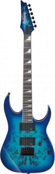 Ibanez gitaar GRGR221PA-AQB Aqua Burst (Electric guitar, Body: Okoume, Ceiling: Poplar)