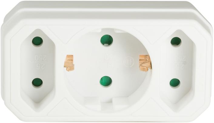 Produktbild LogiLink Steckdosenadapter (CEE 7/3, 2 x)