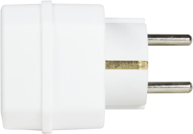 Produktbild LogiLink Steckdosenadapter (CEE 7/3, 2 x)