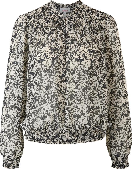 Produktbild s.Oliver Bluse Bluse mit Smok-Details (44)