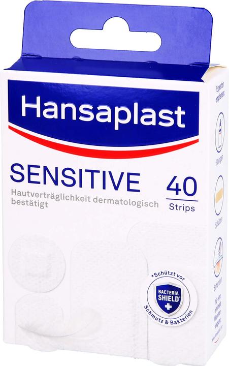 Actual product image Beiersdorf Hansaplast Sensitive 40str (40 x)