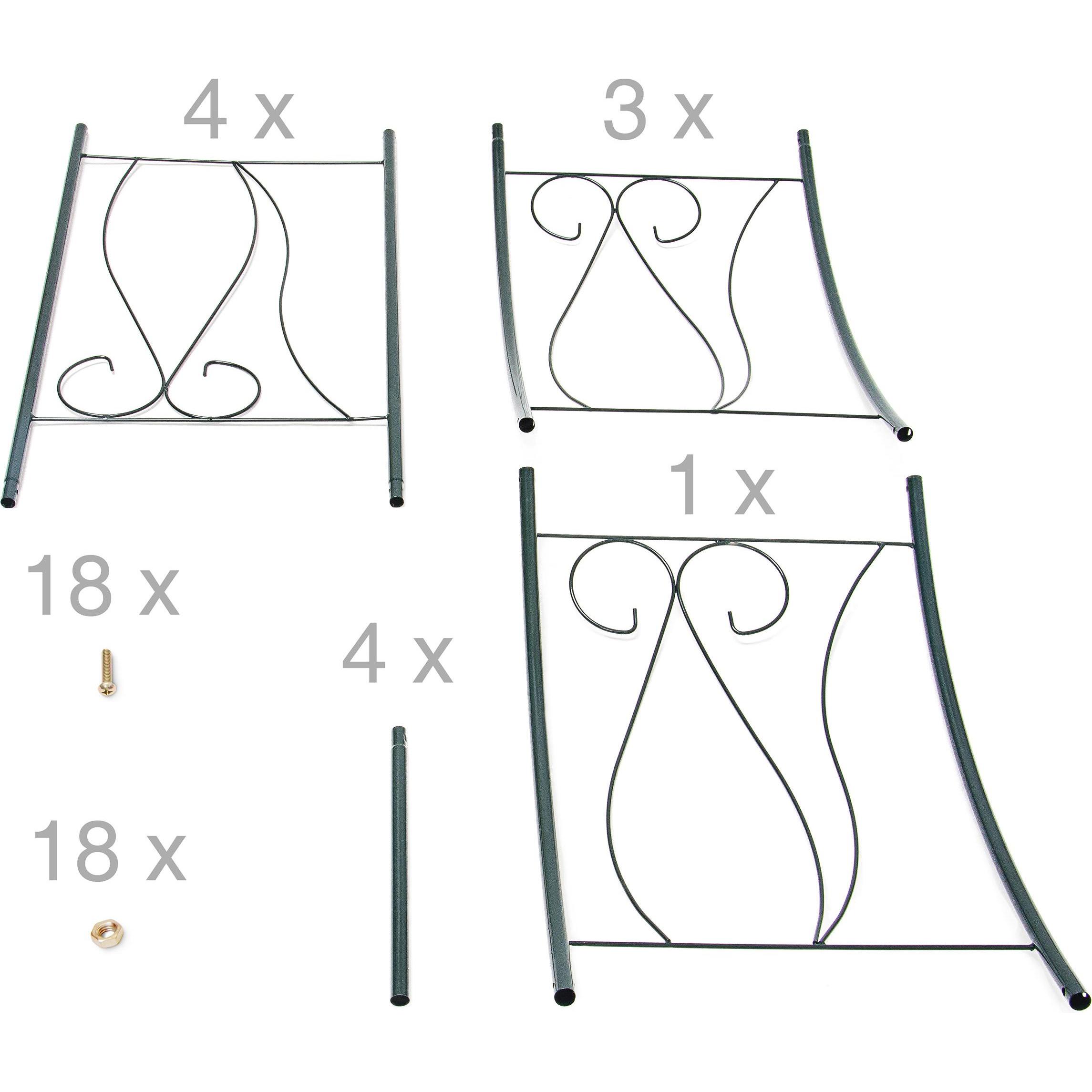 Thumbnail - Relaxdays, Pflanzen Zubehör, Rankbogen (39 cm, 153 cm)