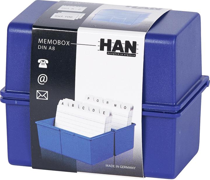 Actual product image Han Card index box (A8)
