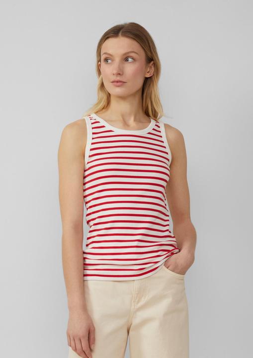 Immagine prodotto S.Oliver T-Shirt Slim-Fit-Top mit Rippstruktur (44)