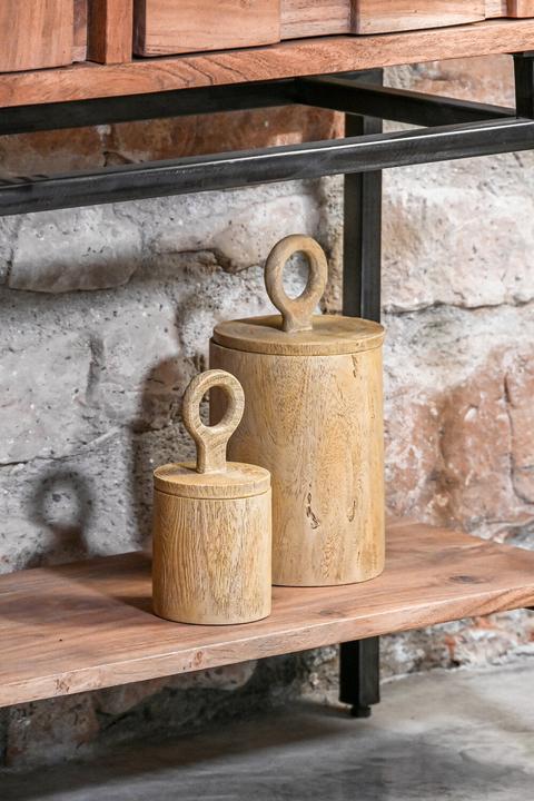 Produktbild Esprit Box-Schmuckkästchen Home ESPRIT Braun Harz 9 x 9 x 19 cm