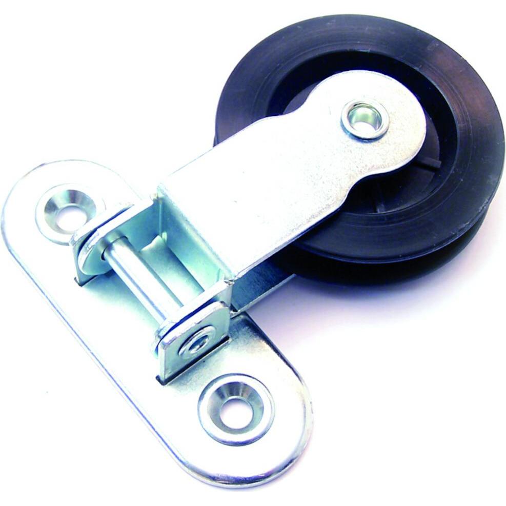 Pösamo, Ruote + Rotelle, SB-Stehrolle 60 mm, verzinkt mit Scharnier Inhalt: 1 Stück