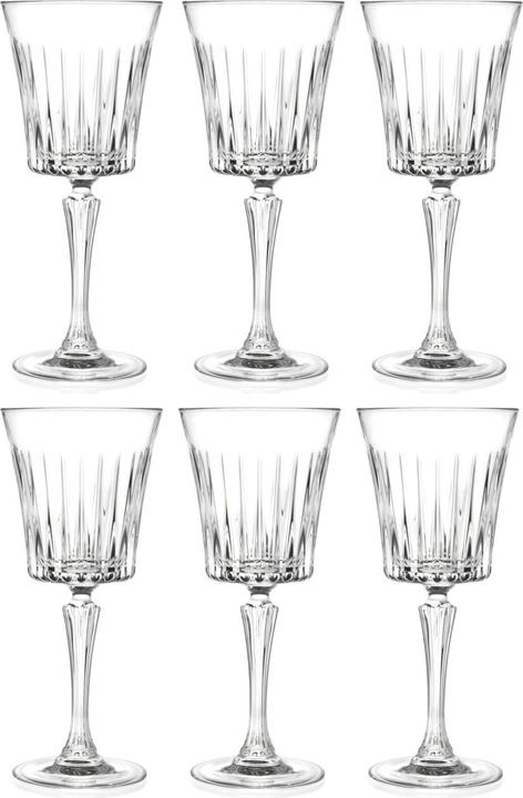 Immagine prodotto Rcr Set di tazze Timeless 6 pezzi, 230 Ml 2588002 (23 cl, 6 Occhiali, Set di bicchieri da vino)