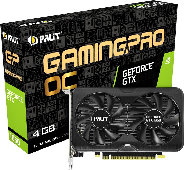 Produktbild Palit GeForce GTX 1650 GamingPro OC (4 GB)