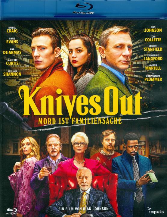 Produktbild Knives Out - Mord ist Familiensache - Blu Ray (Blu-ray, Englisch)