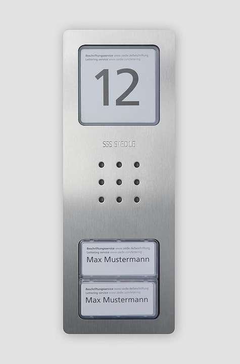 Produktbild Siedle CA 850-2 E Audio-Türstation Compact Edelstahl