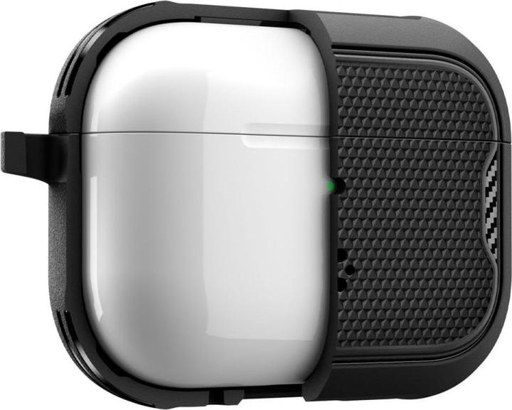 Actual product image Spigen - Core Armor - Apple AirPods Pro 3 - Matte Black (Headphone sleeve)