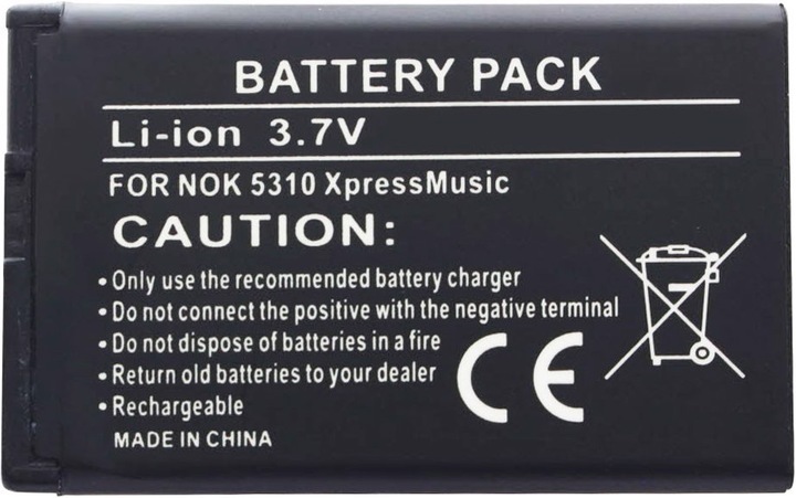 Produktbild Nokia Akku 5310 XpressMusic, 5630