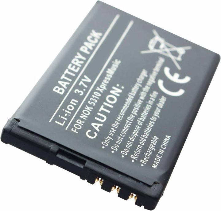 Produktbild Nokia Akku 6600 fold, 6700 Silde, 7230, X3, BL-4CT