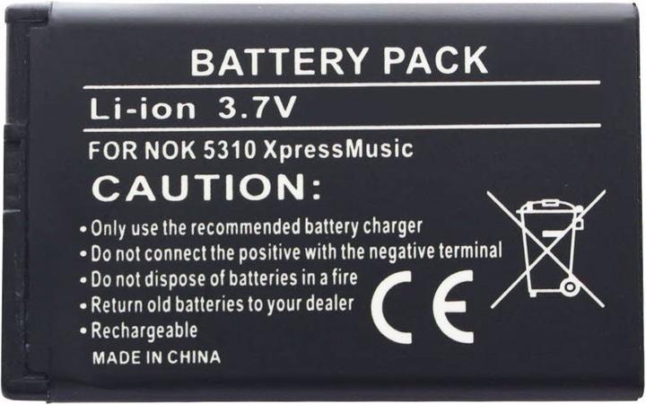 Produktbild Nokia Akku 6600 fold, 6700 Silde, 7230, X3, BL-4CT