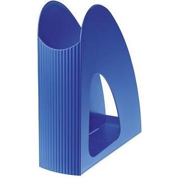Han, Dokumentenablage, Stehsammler TWIN 7,6x25,6x23,9 cm (BxHxT) DIN C4 Werkstoff: Polystyrol blau (C4)