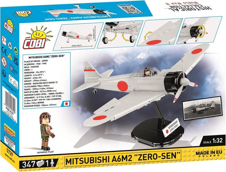 Produktbild Cobi Mitsubishi A M Zero pcs