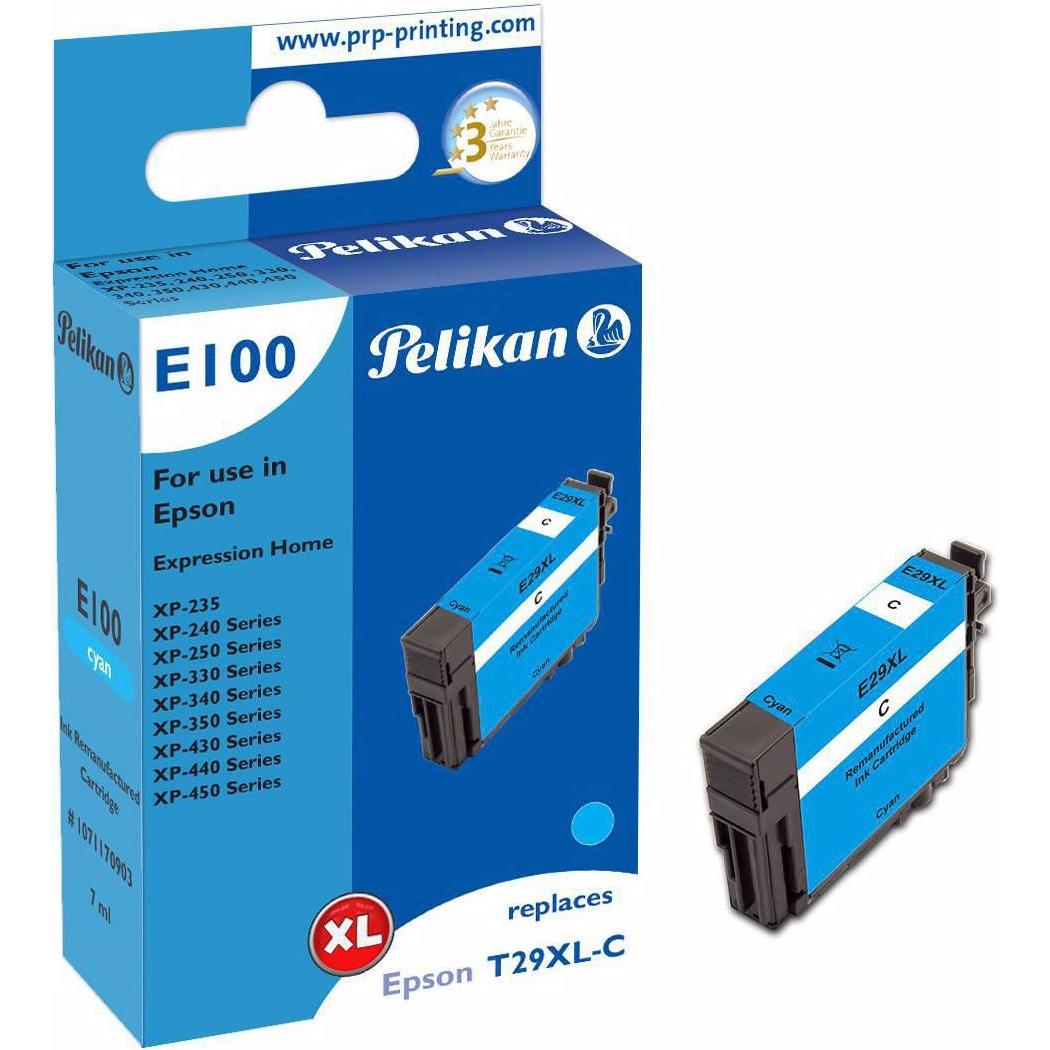 Pelikan, Druckerpatrone, Tinte Epson 29XL Cyan (C)