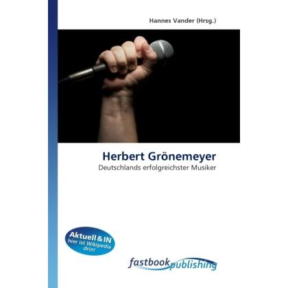 Herbert Grönemeyer, Fachbücher von Hannes Vander