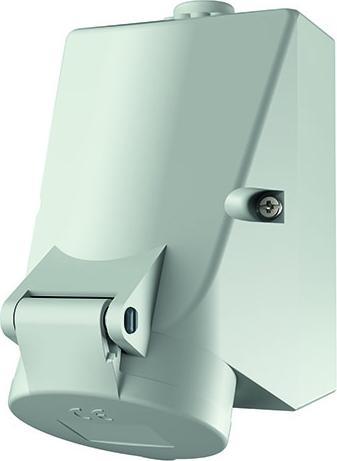 Actual product image Mennekes MEN 2840A Surface-mounted socket outlet 16A 1H>50V 5P