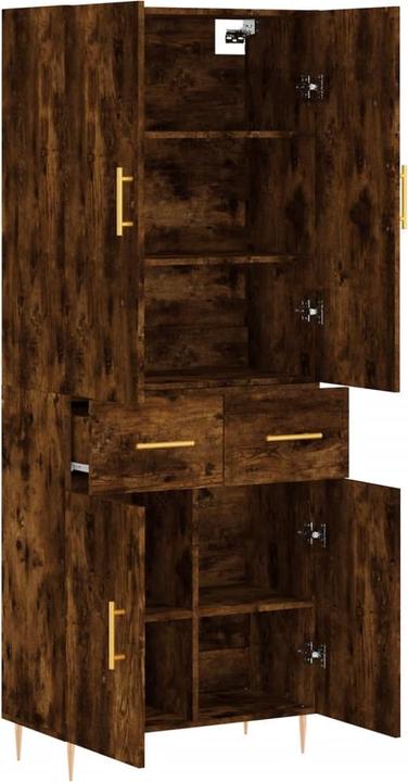 Produktbild vidaXL Highboard (69.50 x 34 x 180 cm)
