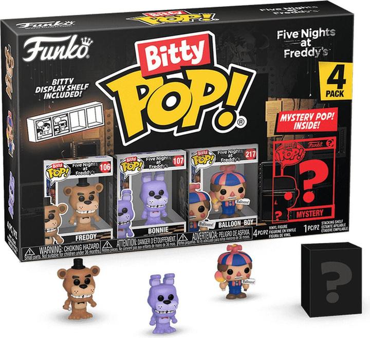 Produktbild Funko Bitty POP! Five Nights at Freddy's (FNAF) Und Eine Überraschungs-Mini-Figur - 0.9 Inch (2.2 cm