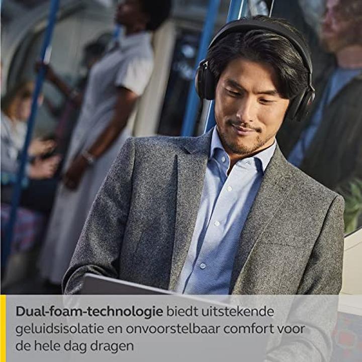 Produktbild Jabra Evolve2 75 Duo MS (Kabellos, Kabelgebunden, USB-C)