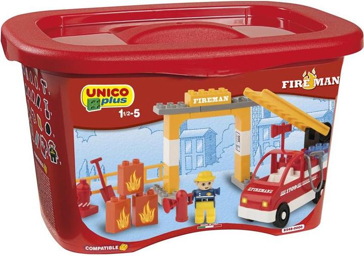 Actual product image Unico firefighters in the field