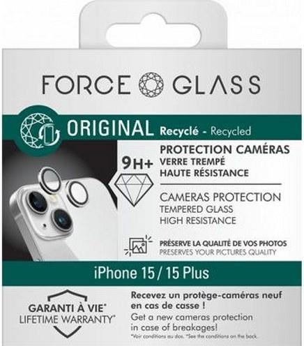 Produktbild Bigben Connected Glas-Folie Rückkamera (1 Stück, Apple iPhone 15 Plus)