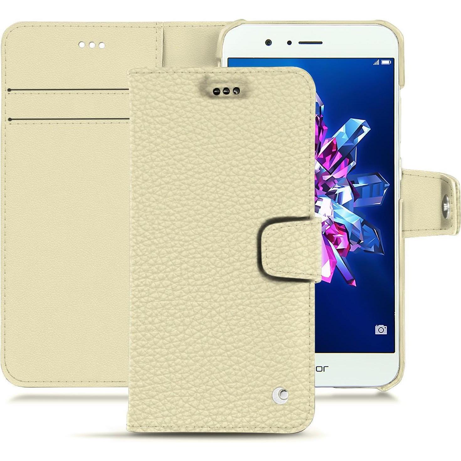 Thumbnail - Noreve Lederschutzhülle Wallet (Honor 8 Pro), Smartphone Hülle, Weiss