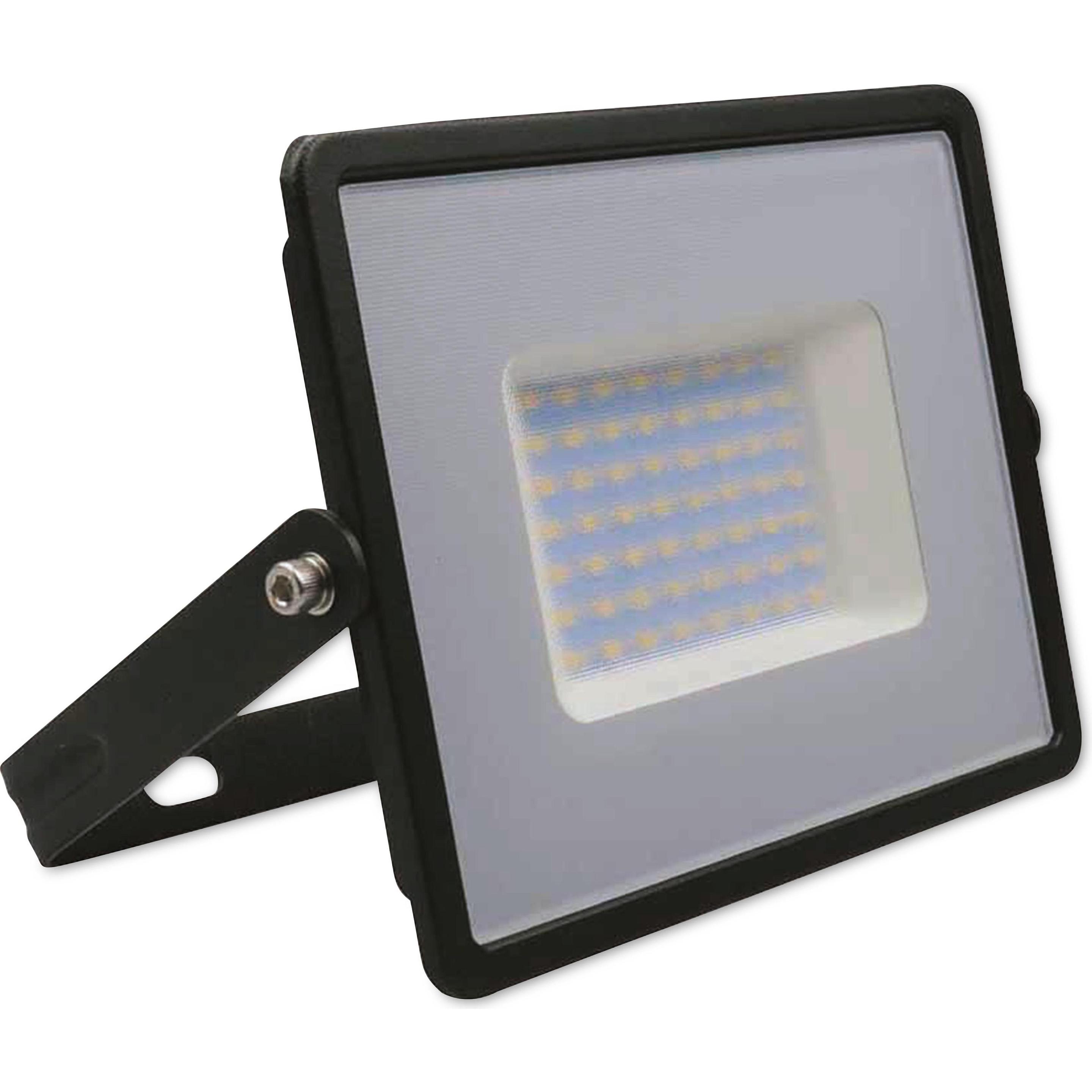 Thumbnail - V-TAC, Fassadenbeleuchtung, VT4051 50W LED Scheinwerfer SMD ESeries G2 Schwarz Körper 4000K (4300 lm, IP65)