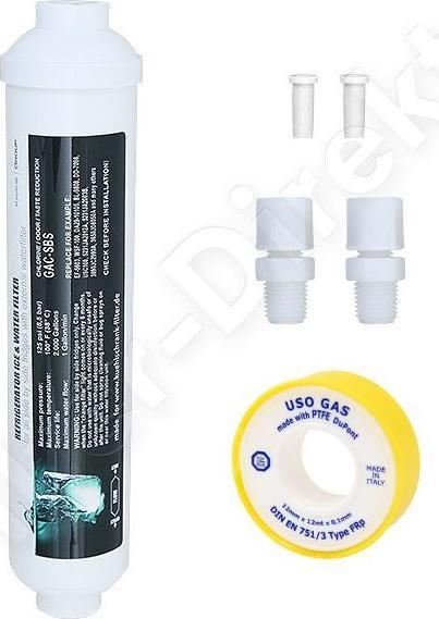 Produktbild Alternativ Kühlschrank Wasserfilter GAC-SBS (extern), ersetzt LG BL-9808, BL9808, Samsung Magic Water Filter WS