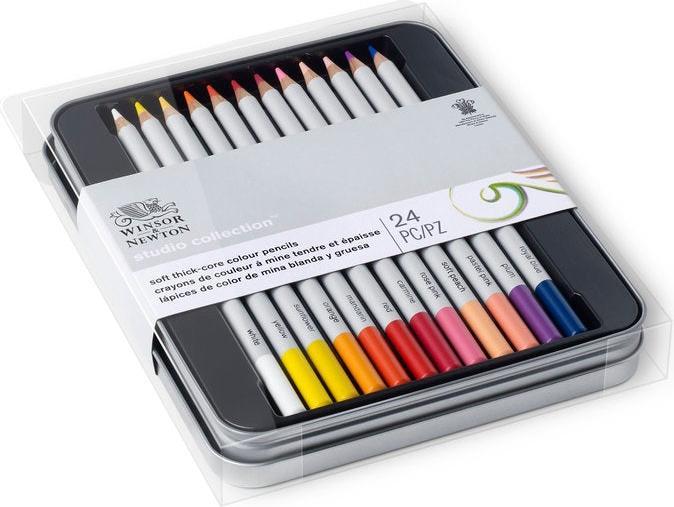 Produktbild Winsor & Newton Precision Pencil Coloured (24 pcs) (837246) (24x)