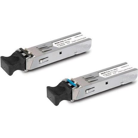 Planet SFP Transceiver SM,1310nm,DDM,-4075°C, Transceiver, Silber