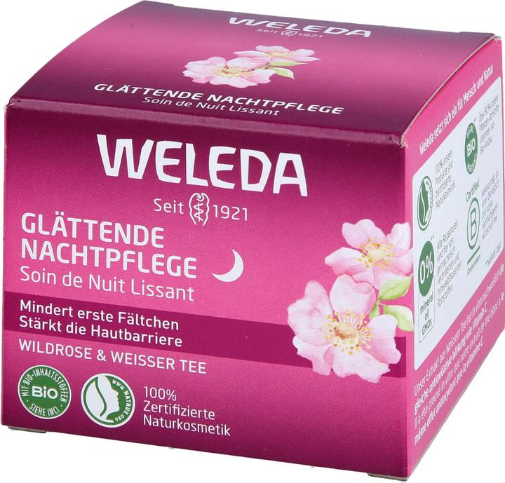 Actual product image Weleda Glättend Nachtpflege (40 ml, Night cream, Up to SPF 10)