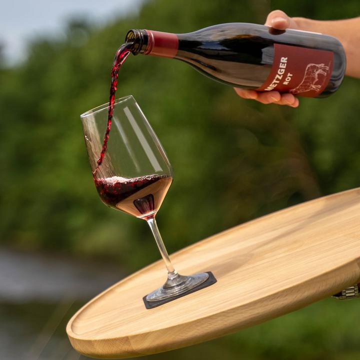 Actual product image Silwy Magnet-Kristallglas WEIN