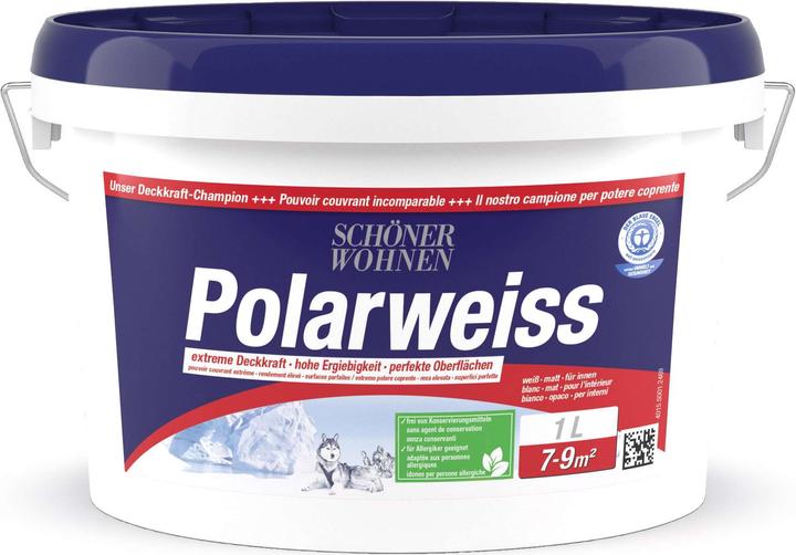 Schöner Wohnen Polarweiss (Polarweiss, 1 l)