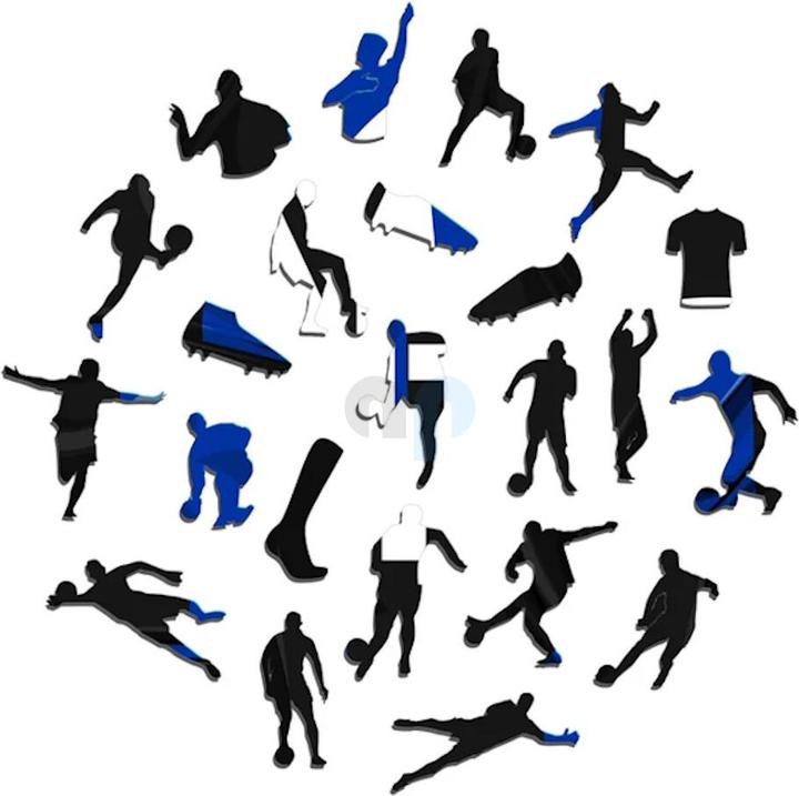 Produktbild Iconic FC Inter Mailand - Trikot - Holz Puzzle Grösse S (150 Teile) (150 Teile)