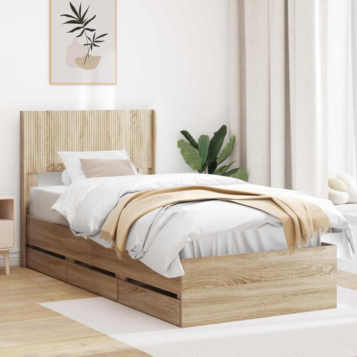 Produktbild vidaXL Bettrahmen (90 x 200 cm)