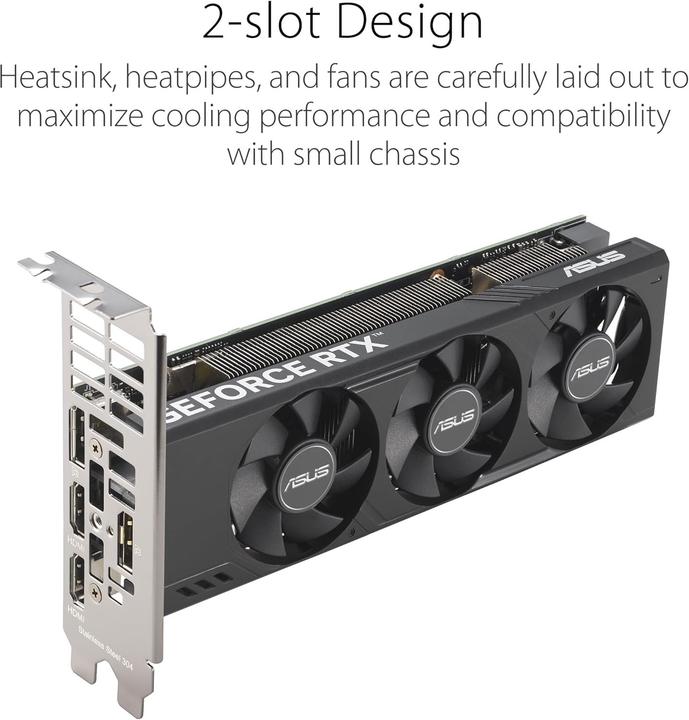 Actual product image ASUS GeForce RTX 4060 LP BRK OC Edition (8 GB)