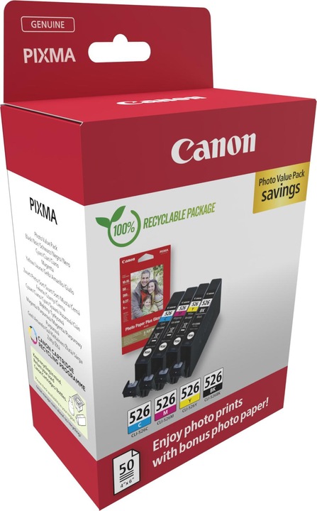 Produktbild Canon CLI-526 (M, BK, C, Y)
