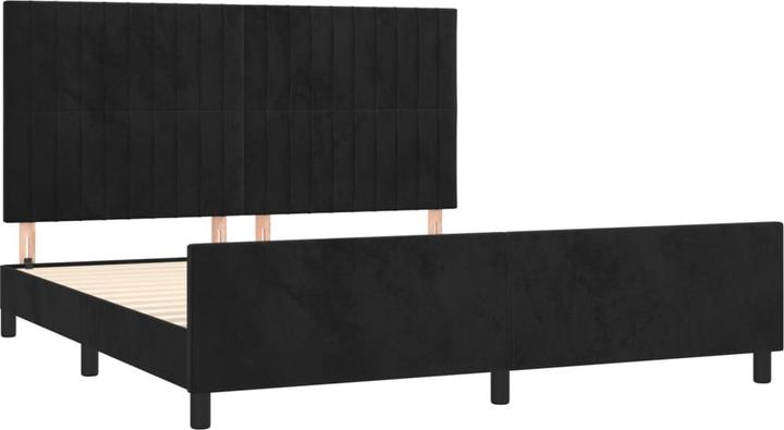 Produktbild vidaXL Bettgestell mit Kopfteil (180 x 200 cm)