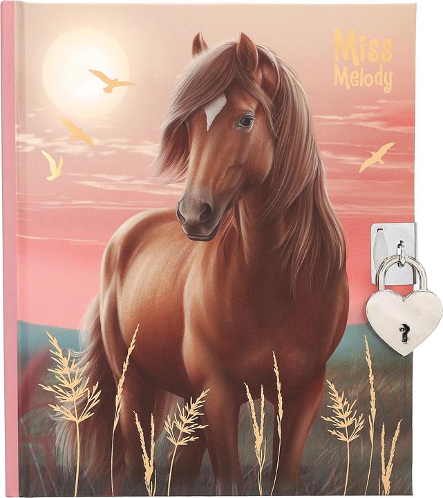 Produktbild Schmidt Spiele Miss Melody - Diary, Motif 2 (413889) (16 x 19 cm, Liniert, Harter Einband)