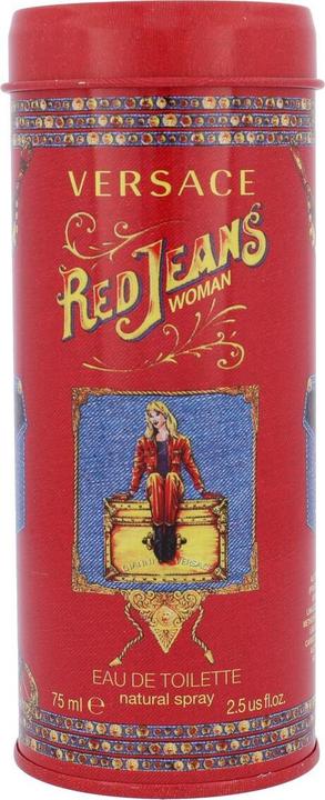 Actual product image Versace Red Jeans (Eau de toilette, 75 ml)