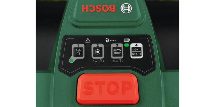 Actual product image Bosch Home & Garden VisiMow 18V-100 Solo (100 m², Without boundary wire)