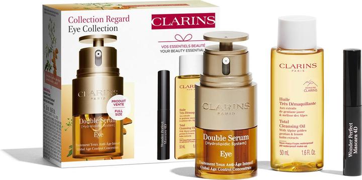 Image du produit Clarins Spécialités - Double Serum Eye Skincare (Soin des yeux Sérum, 73 ml, Jour + nuit)