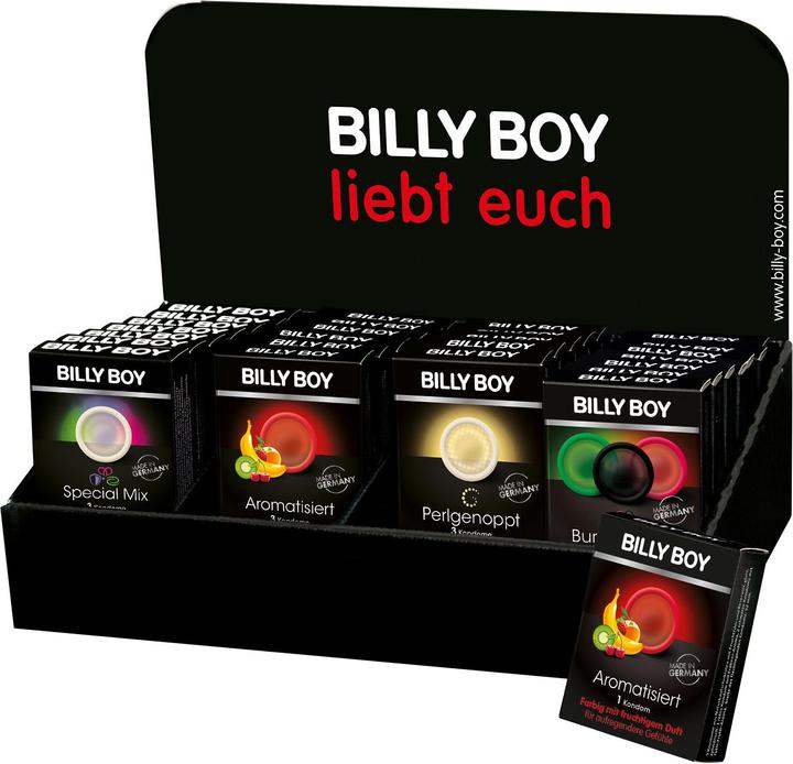 Billyboy Billy Boy Display Tray 28 X 3 condoms (84 pcs.)
