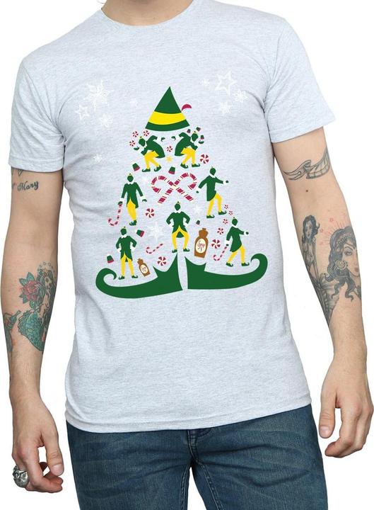 Produktbild Elf Christmas Tree TShirt (S)