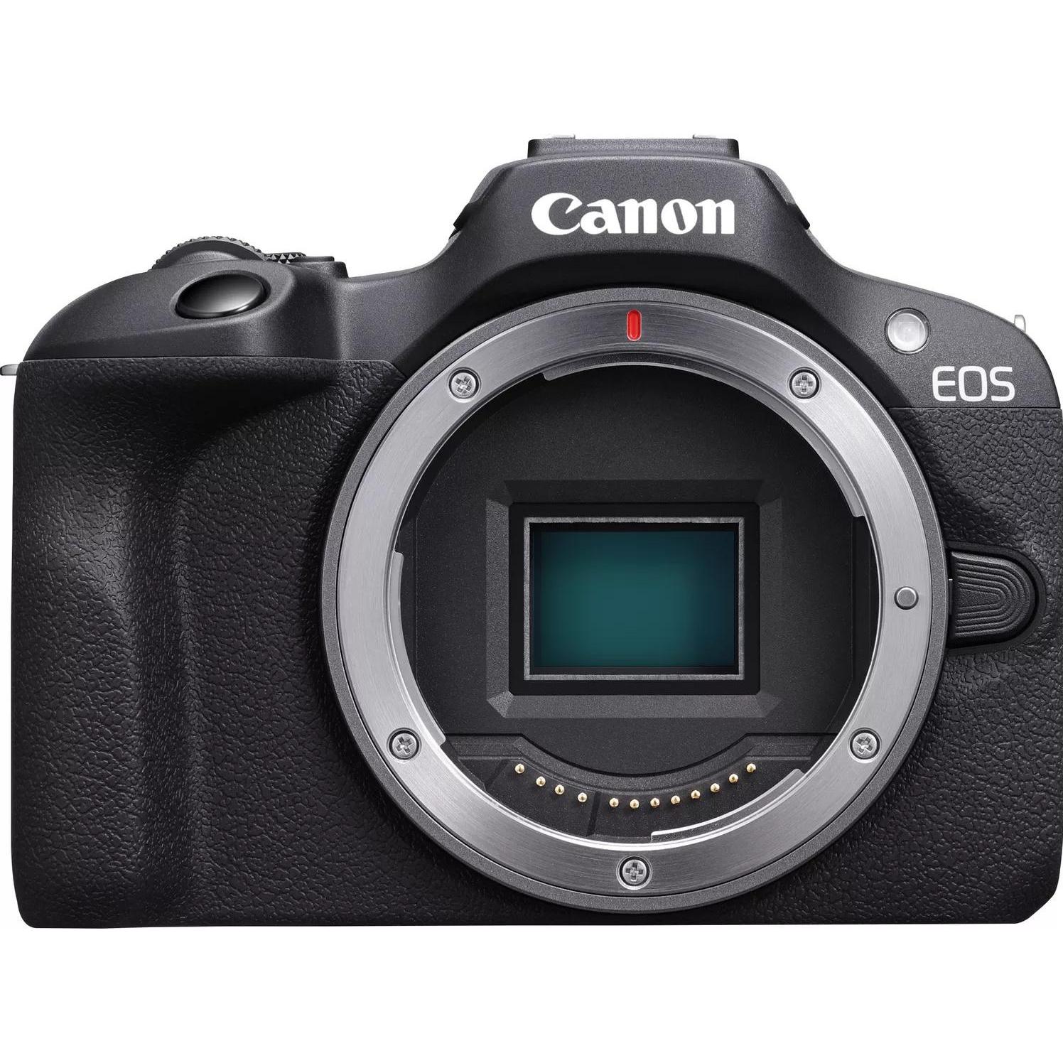 Thumbnail - Canon EOS R100 Kit (18 - 45 mm, 24.10 Mpx, APS-C / DX), Kamera, Schwarz