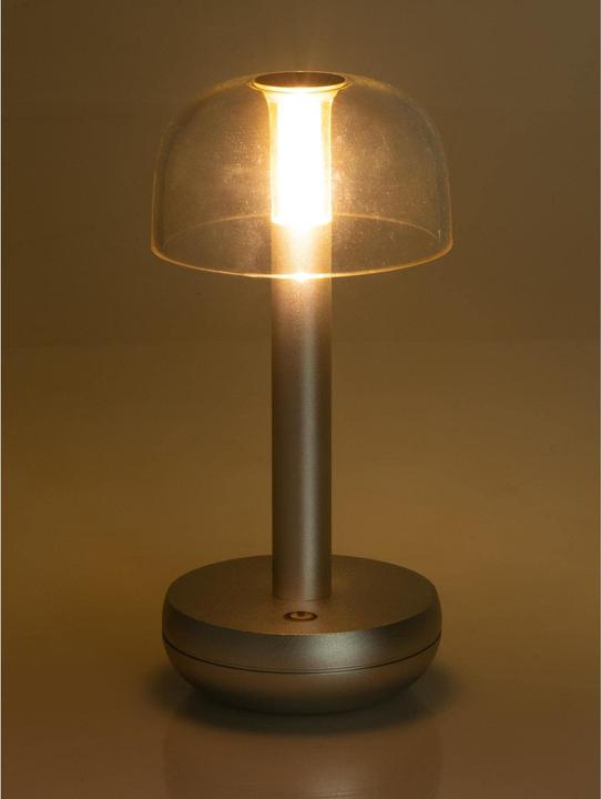 Produktbild Cocon USB-Tischleuchte Pilz, Silber, Dimmbar: dimmbar, Lichtfarbe